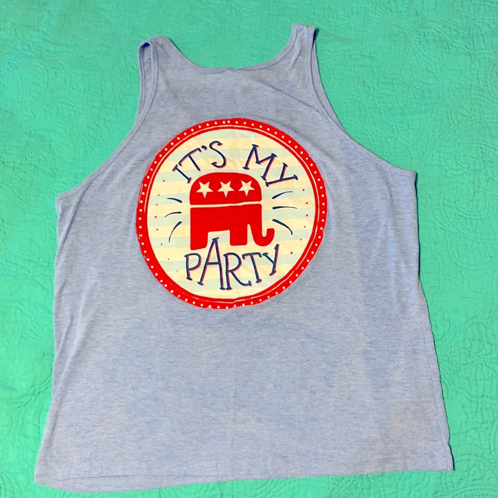 Lg Calamity Jane’s Tank Top🐘🇺🇸